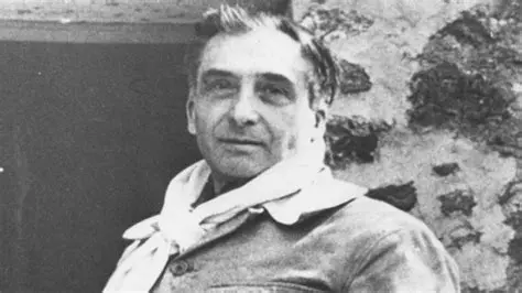 Pierre Reverdy à Solesmes, dans ses dernières années