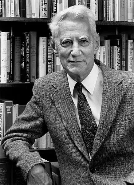 Claude Shannon jonglant sur un monocycle dans les couloirs de Bell Labs