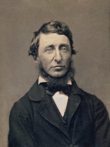 Portrait de Henry David Thoreau
